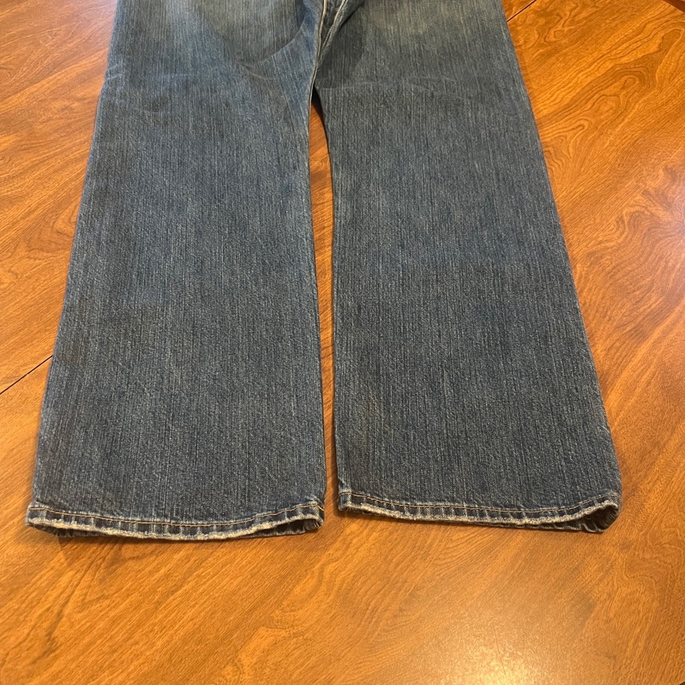 Polo Ralph Lauren Mens Straight Leg Jeans Blue Denim 38x32 Authentic Dungarees - Picture 11 of 13